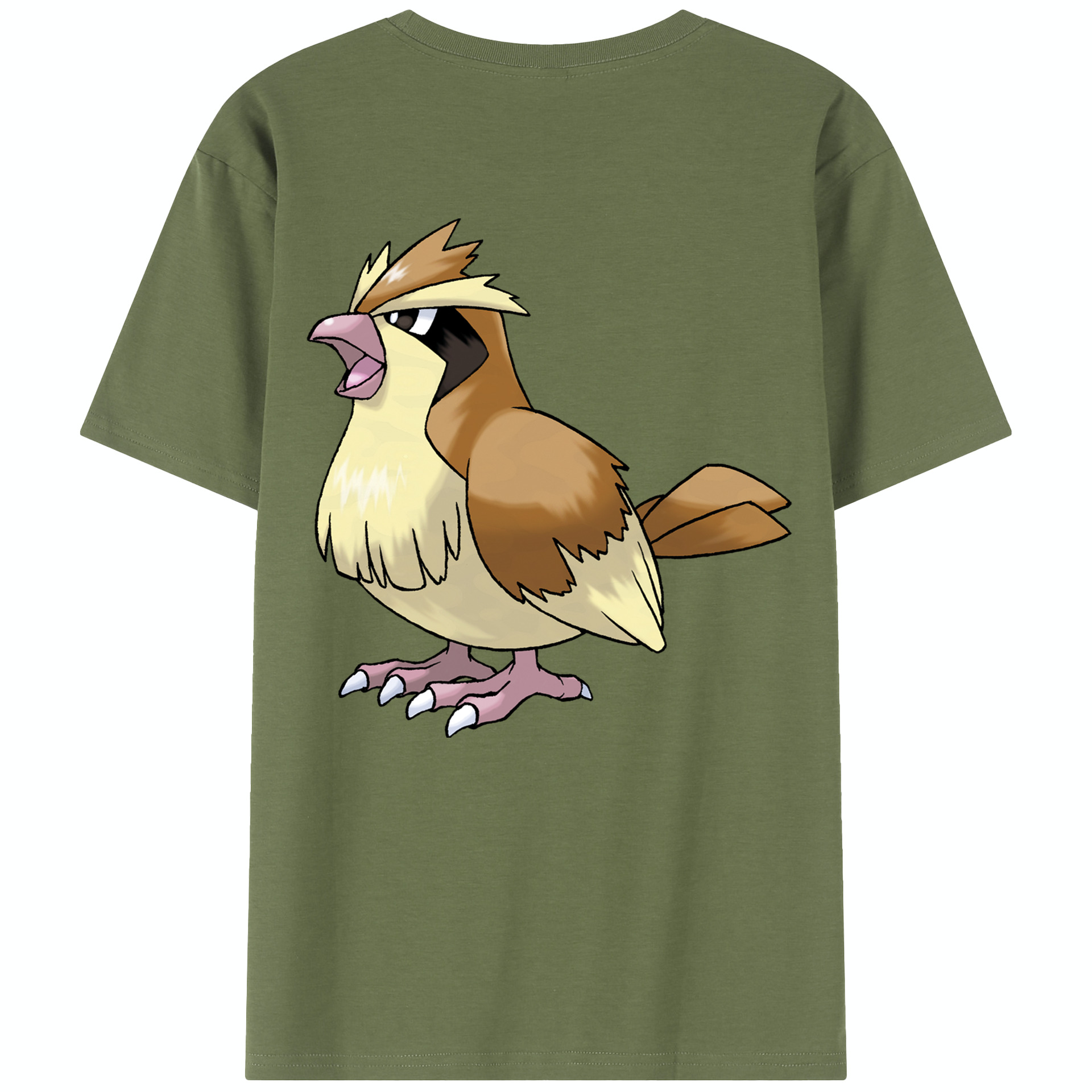 （画像用） ポケットモンスター Pokémon 綿100％半袖Tシャツ（背面プリント）